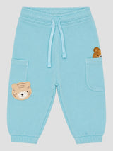 Baby Boys French Terry Track Pant for Casual Wear, Lounge Comfort, Easy Movement and Regular Wardrobe Use