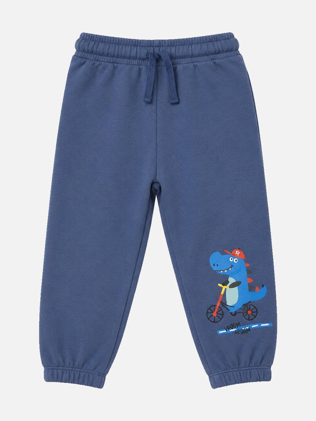 Baby Boys Track Pant Joggers with Elastic Waistband for Comfortable Everyday Activewear and Playtime - Pack of 1