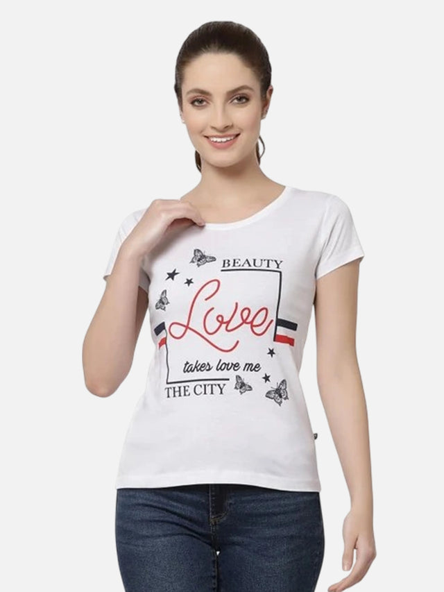 Women Solid T-Shirt Round Neck Half Sleeves with Clean Casual Styling for Everyday Wear and Layering