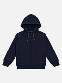 Boys Fleece Hooded Full Sleeve Top for Warm Casual Wear, Comfortable Coverage and Everyday Winter Use - Pack of 1