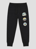 Boys French Terry Track Pant with Printed Regular Fit for Sports, Casual Wear, Lounge Comfort and Easy Movement