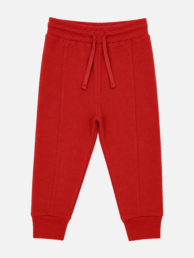 Baby Boys Interlock Cotton Track Pant with Regular Fit for Casual Comfort, Easy Movement and Everyday Wear