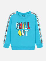 Baby Boys Round Neck Full Sleeve Sweatshirt for Casual Winter Comfort, Regular Wear and Easy Movement