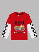 Baby Boys Cotton Interlock T-Shirt with Soft Breathable Fabric and Regular Fit for Casual Wear and Everyday Comfort