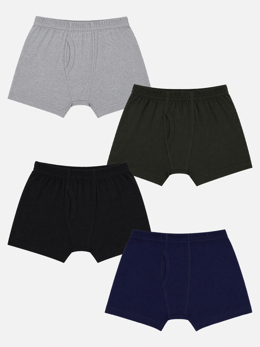 Boys Benten Trunk Inner Elastic Pack of 4