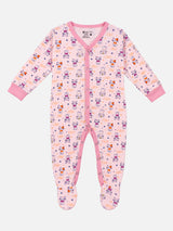 Unisex Baby Full Sleeve Front Open Romper in 100% Cotton for Sleepsuit Comfort, Easy Changing and Everyday Babywear