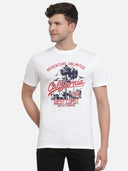 Men T-Shirt Round Neck Half Sleeves with Everyday Casual Styling for Comfort, Travel and Easy Layering