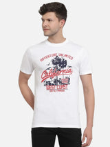 Men T-Shirt Round Neck Half Sleeves with Everyday Casual Styling for Comfort, Travel and Easy Layering