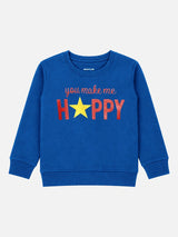 Baby Girls Round Neck Full Sleeves Sweatshirt for Casual Wear, Easy Movement and Everyday Wardrobe Comfort