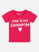 Baby Girls 100% Cotton Antiviral T-Shirt for Comfortable Casual Wear and Everyday Wardrobe Essentials