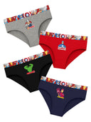 Boys Avengers Brief Top Elastic Pack of 4 - Bodycare