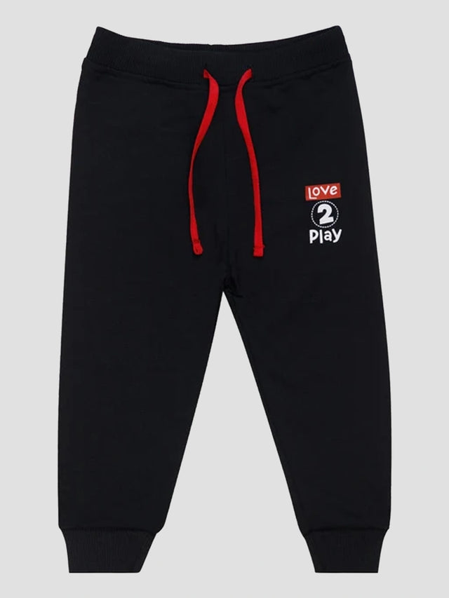 Baby Boys Solid Track Pant for Relaxed Casual Dressing, Lounge Wear and Comfortable Everyday Movement - Pack of 1