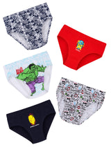 Boys Avengers Brief Inner Elastic Pack of 5 - Bodycare