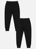 Unisex Antibacterial Thermal Bottom for Winter Innerwear Comfort, Warm Base Wear and Regular Cold-Weather Use - Pack of 2