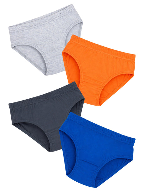 Boys Cotton Brief Inner Elastic Stretch Pack of 4 - Bodycare