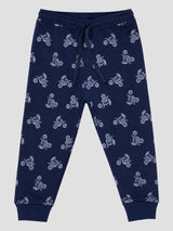 Baby Boys Printed Track Pant with Easy Movement Comfort for Casual Wear, Playtime and Everyday Lounge Use - Pack of 1