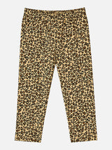Girls 100% Cotton Printed Capri Bottom Wear for Easy Movement, Everyday Comfort and Regular Casual Outfits