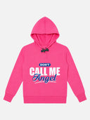 Girls Hooded Full Sleeve Sweatshirt with Round Neck Styling for Casual Wear and Comfortable Winter Use - Pack of 1
