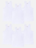 Boys Vest Round Neck Sleeveless Pack of 6