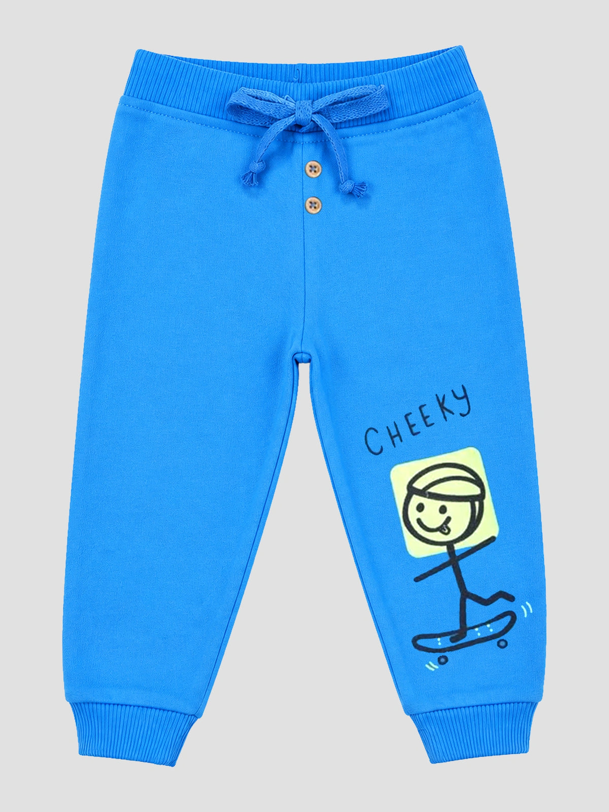 Baby Boys 100% Cotton Track Pant for Comfortable Casual Wear, Lounge Wear and Easy Everyday Movement