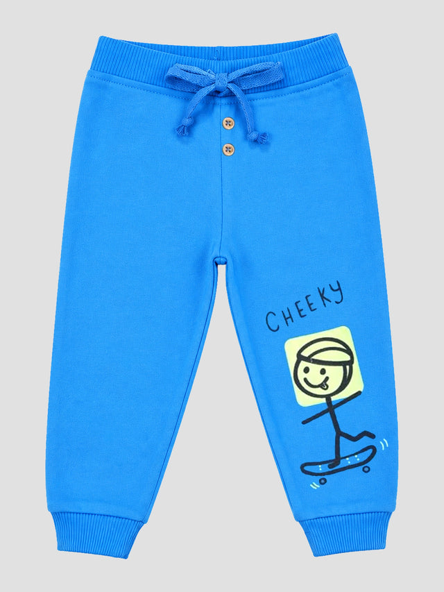 Baby Boys 100% Cotton Track Pant for Comfortable Casual Wear, Lounge Wear and Easy Everyday Movement