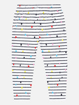 Girls 100% Cotton Printed Track Pant with Side Pockets and Regular Fit Jogger Styling for Comfortable Kids Activewear