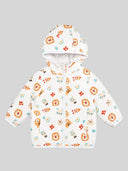 Baby Boys Soft Cotton Blend Jacket for Winter Wear, Warm Comfort, Casual Outfits and Regular Wardrobe Use