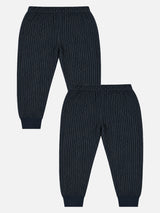 Unisex Antibacterial Thermal Bottom for Winter Innerwear Comfort, Warm Base Wear and Regular Cold-Weather Use - Pack of 2