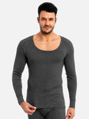 Men Round Neck Full Sleeves Thermal Top for Winter Base Layering, Cold-Weather Comfort and Everyday Innerwear - Pack of 1