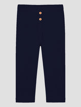 Baby Girls Cotton Blend Full Length Track Pant with Soft Stretchable Fabric and Elastic Waistband for Casual Bottom Wear
