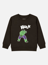 Baby Boys Avengers Round Neck Full Sleeve Sweatshirt for Casual Winter Styling, Everyday Comfort and Easy Movement