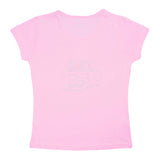 Girls 100% Cotton Round Neck Half Sleeves T-Shirt for Casual Outfits, Easy Movement and Everyday Comfort