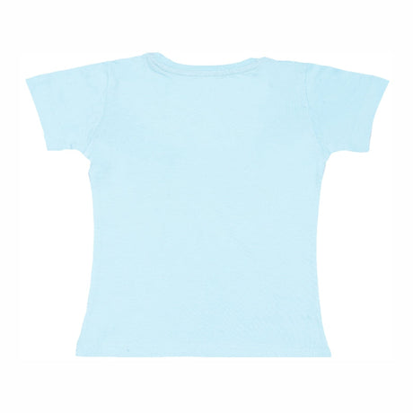 Baby Girls T-Shirt Round Neck Half Sleeves