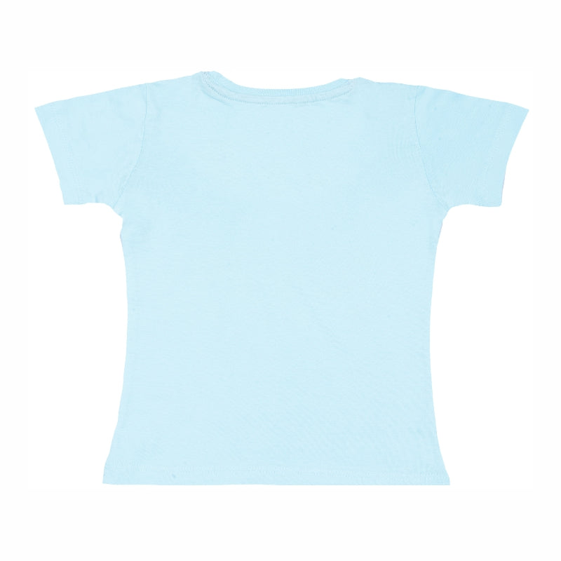 Bodycare Girls Round Neck Half Sleeves Printed Tshirt