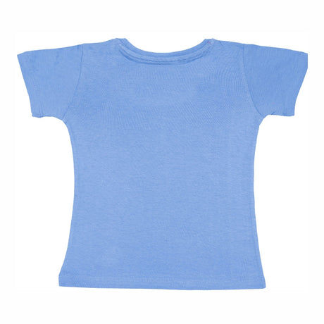Baby Girls T-Shirt Round Neck Half Sleeves