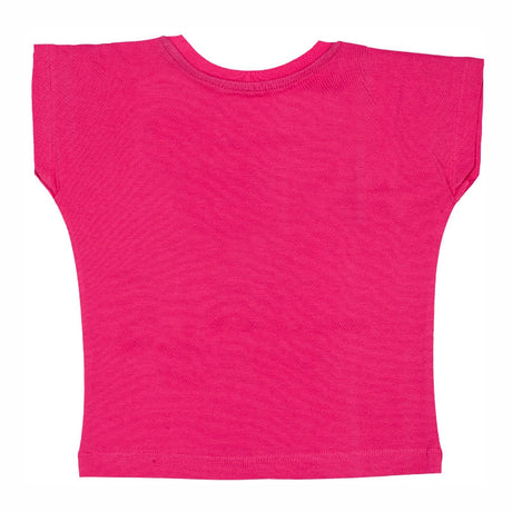 Baby Girls T-Shirt Round Neck Half Sleeves