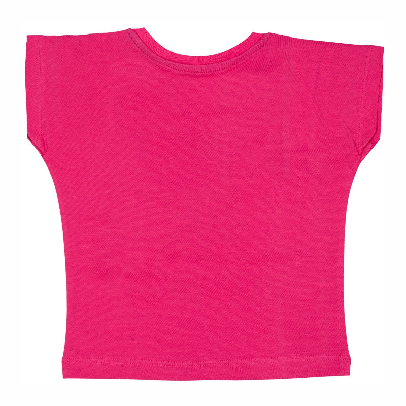 Baby Girls T-Shirt Round Neck Half Sleeves - Bodycare
