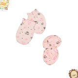 Bodycare Unisex Cap, Mitten & Bootie Set Pack Of 3