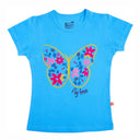 Girls 100% Cotton T-Shirt Round Neck Half Sleeves - Bodycare