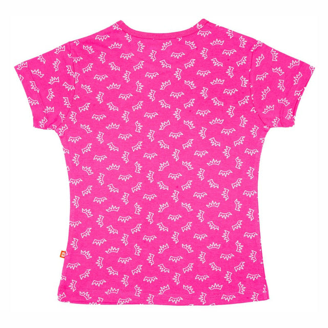 Girls 100% Cotton T-Shirt Round Neck Half Sleeves - Bodycare