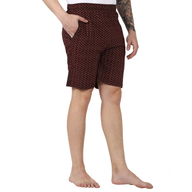Men 100% Cotton Shorts Side Pockets - Bodycare