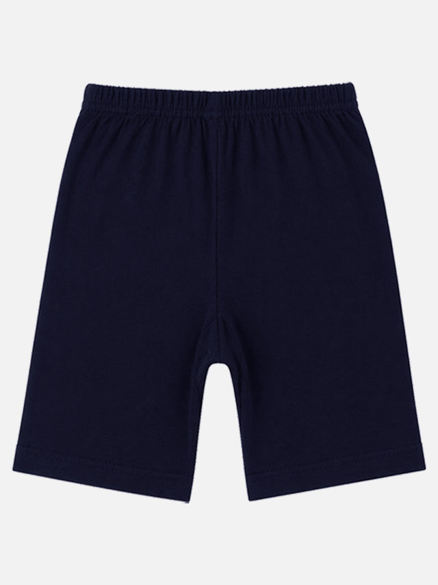 Girls 100% Cotton Shorties with Inner Elastic for Comfortable Coverage, Durable Wear and Easy Movement - Pack of 3