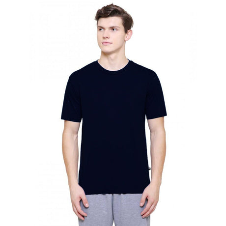 Men 100% Cotton T-Shirt Round Neck Half Sleeves