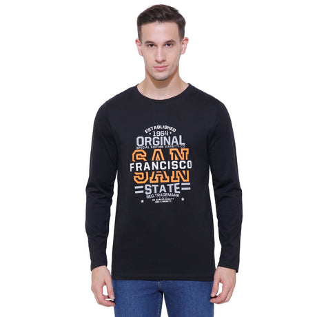 Men T-Shirt Round Neck Full Sleeves