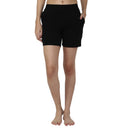 Women 100% Cotton Shorts Side Pockets - Bodycare