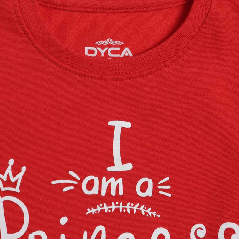 Dyca Girls Half Sleeves T-Shirt