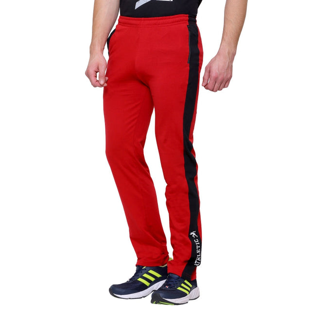 Men Cotton Track Pant with Side Pockets for Comfortable Lounge Wear, Casual Wear and Easy Everyday Movement - Pack of 1