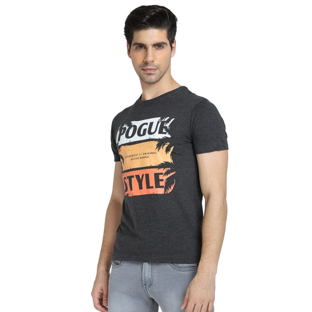 Men T-Shirt Round Neck Half Sleeves - Bodycare