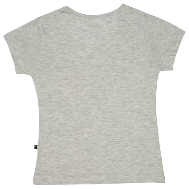 Bodycare Girls Cotton Round Neck Half Sleeves Tshirt Pack Of 2