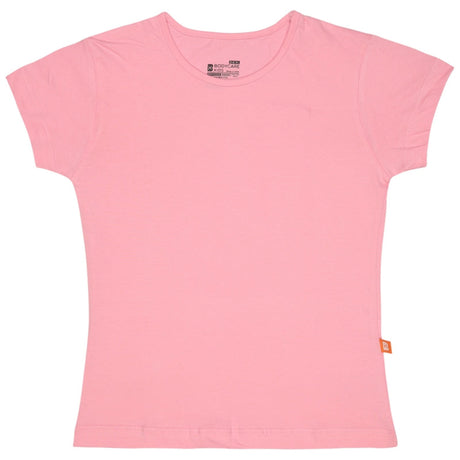 Bodycare Girls Cotton Round Neck Half Sleeves Tshirt Pack Of 2